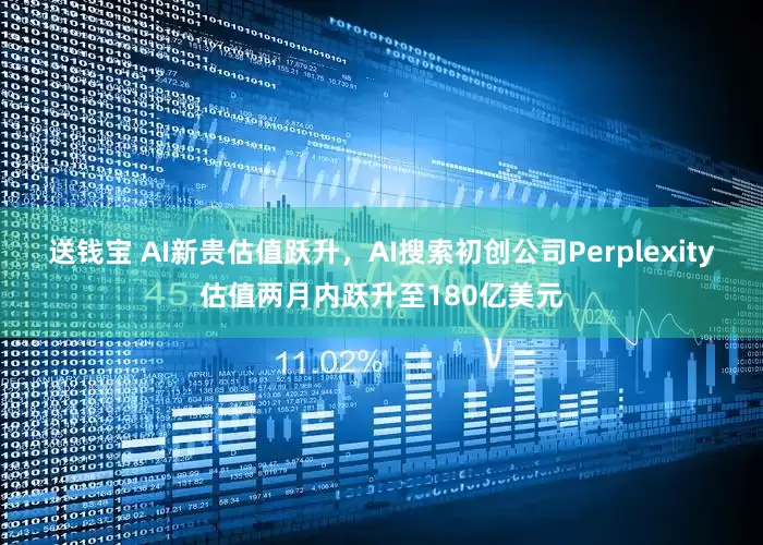 送钱宝 AI新贵估值跃升，AI搜索初创公司Perplexity估值两月内跃升至180亿美元